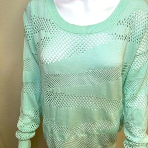 Vince Camuto Light Green Women's Sweater